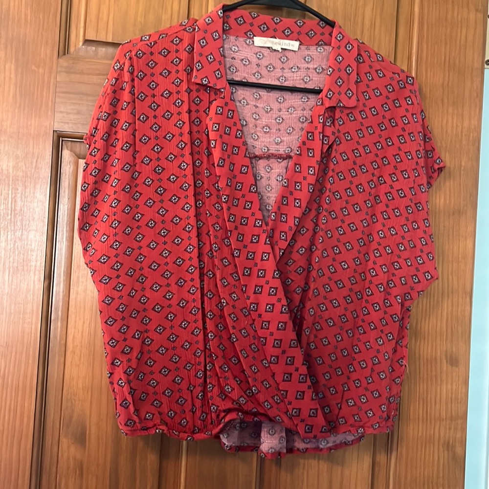 Rewind size xl womens short sleeve top